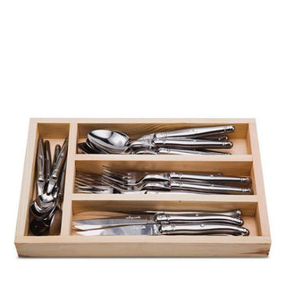 Jean Dubost Laguiole 24 Piece Flatware Set Tableware - Picayune Cellars & Mercantile