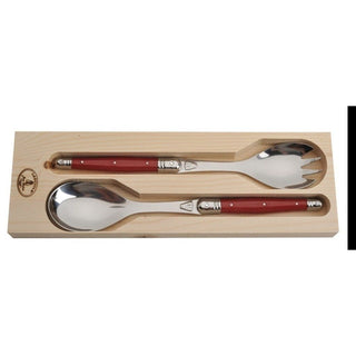 Jean Dubost Laguiole Salad Servers 2 Piece Tableware - Picayune Cellars & Mercantile