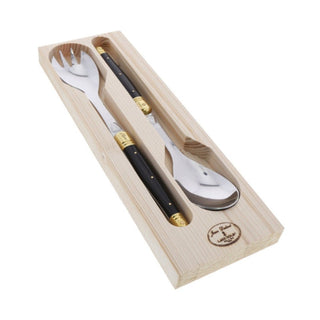Jean Dubost Laguiole Salad Servers 2 Piece Tableware - Picayune Cellars & Mercantile