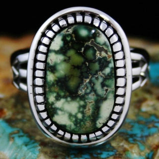 Jennifer Curtis DameleTurquoise Ring Rings - Picayune Cellars & Mercantile