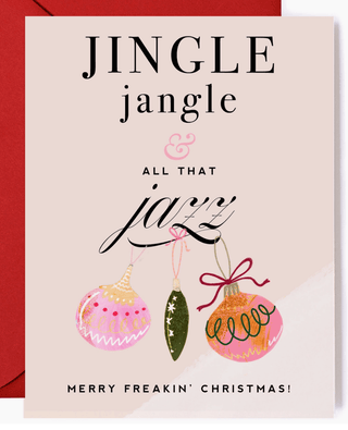 "Jingle Jangle" Holiday Card Cards - Picayune Cellars & Mercantile