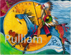 Joe Pulliam Ledger Art - Water Protector