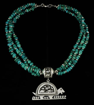 Joseph Coriz Carico Lake Turtle Necklace Pendants/Necklaces - Picayune Cellars & Mercantile