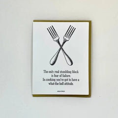 Julia Child Card