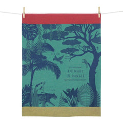 Tissage Moutet Jungle Kitchen Towel