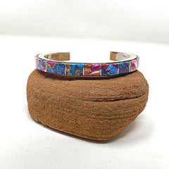 Kim Yazzie Mojave Turquoise Cuff