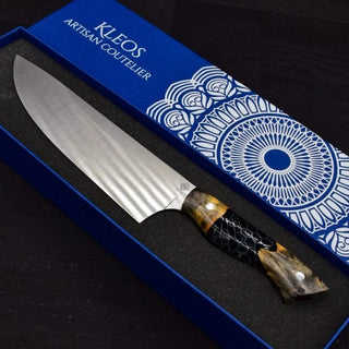 Kleos Black Buckeye Hybrid Slicer Knife Knives - Picayune Cellars & Mercantile