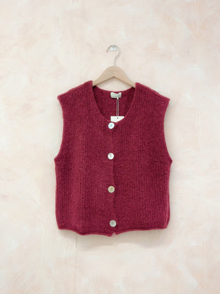 Knitted Sweater Vest Women's Apparel - Picayune Cellars & Mercantile