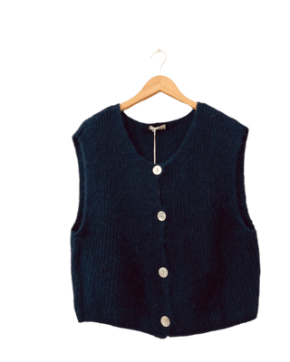 Knitted Sweater Vest Women's Apparel - Picayune Cellars & Mercantile