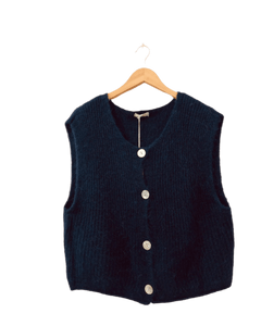 Knitted Sweater Vest