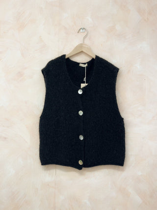 Knitted Sweater Vest Women's Apparel - Picayune Cellars & Mercantile