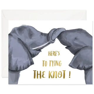 Knotty Elephants Card Cards - Picayune Cellars & Mercantile