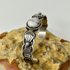 L. James White Buffalo Bracelet