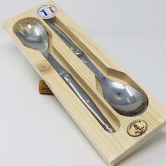 Jean Dubost Laguiole Salad Servers 2 Piece