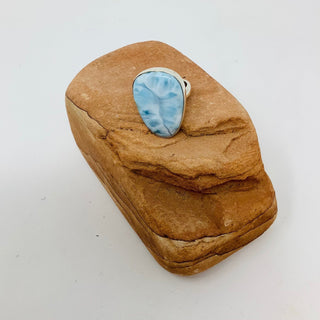 Larimar Adjustable Ring Rings - Picayune Cellars & Mercantile