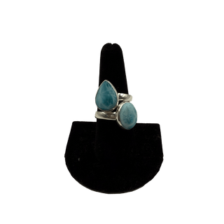 Larimar Adjustable Ring Rings - Picayune Cellars & Mercantile