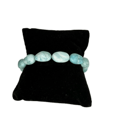 Larimar Beaded Bracelet