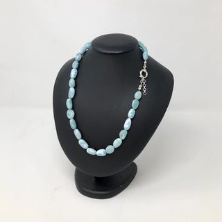 Larimar Beaded Necklace - Medium Pendants/Necklaces - Picayune Cellars & Mercantile