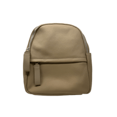 Leather 3-Zip Backpack