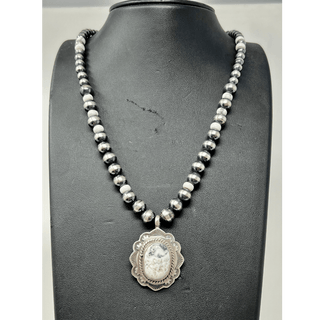 Leroy James White Buffalo Necklace Pendants/Necklaces - Picayune Cellars & Mercantile