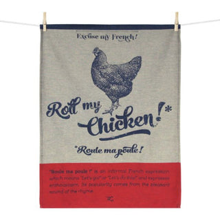 Roll My Chicken Kitchen Towel