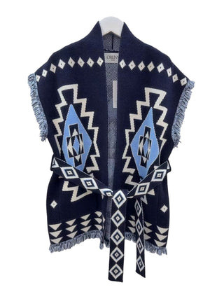 Long Southwest-inspired Vest Women's Apparel - Picayune Cellars & Mercantile