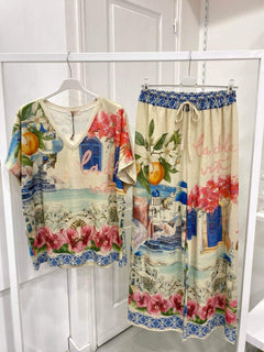 Lurex Lounge Set