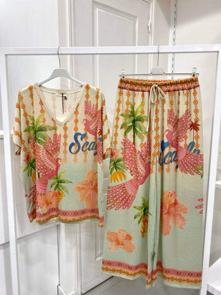 Lurex Lounge Set Women's Apparel - Picayune Cellars & Mercantile