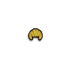 Macon & Lesquoy Croissant Embroidered Brooch
