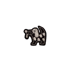 Macon & Lesquoy Dog Embroidered Brooch