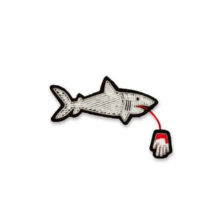 Macon & Lesquoy Shark Brooch Brooches & Cufflinks - Picayune Cellars & Mercantile