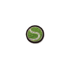 Macon & Lesquoy Tennis Ball Embroidered Brooch
