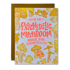 Magical Mushrooms Friendship Card