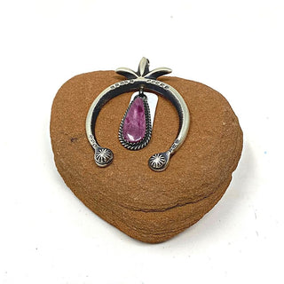 Martha Cayatino Purple Spiny Oyster Naja Pendant Pendants/Necklaces - Picayune Cellars & Mercantile