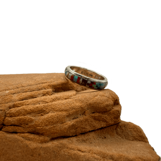 Micro Inlay Rings Rings - Picayune Cellars & Mercantile