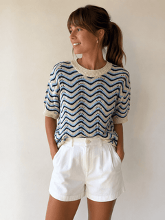 Missoni Wave Loose Knit Shirt