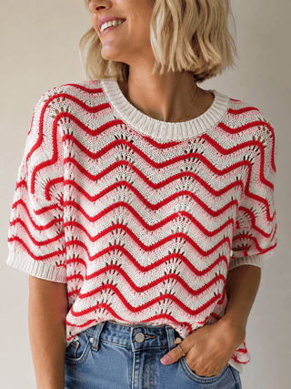 Missoni Wave Loose Knit Shirt Women's Apparel - Picayune Cellars & Mercantile