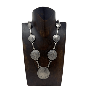 Multi Coin Chain Necklace Pendants/Necklaces - Picayune Cellars & Mercantile