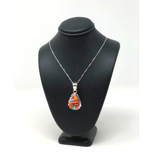 Multi - color Stone Necklace Pendants/Necklaces - Picayune Cellars & Mercantile