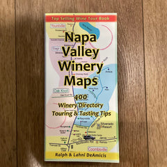 Napa Valley Winery Maps Book