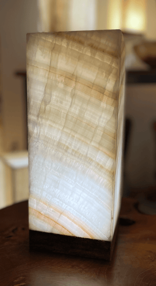 Natural Stone Onyx Lamp Crystals - Picayune Cellars & Mercantile