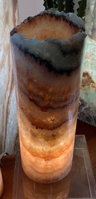 Natural Stone Onyx Lamp Crystals - Picayune Cellars & Mercantile