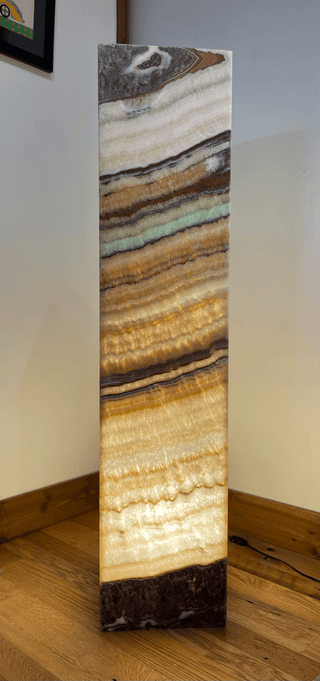 Natural Stone Onyx Lamp Crystals - Picayune Cellars & Mercantile