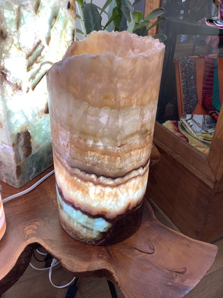 Natural Stone Onyx Lamp Crystals - Picayune Cellars & Mercantile