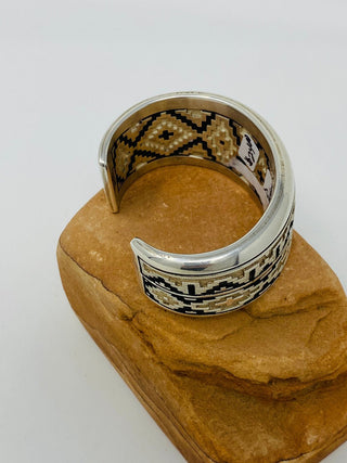 Navajo Rug Pattern Cuff Bracelets - Picayune Cellars & Mercantile