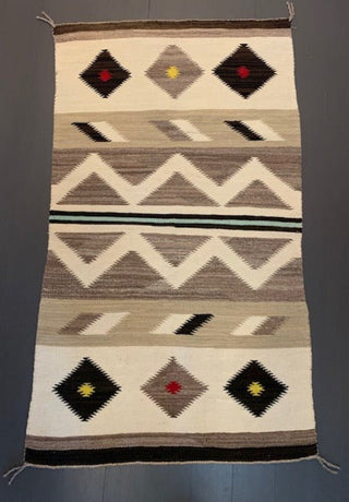 Navajo Rug - Wide Ruins w/ Center Line Rugs - Picayune Cellars & Mercantile