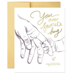 New Favorite Hug Card
