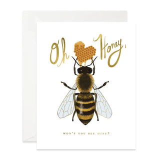 Oh Honey Bee Mine Love Card