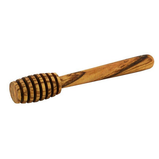 Olive Wood Honey Dipper Tableware - Picayune Cellars & Mercantile