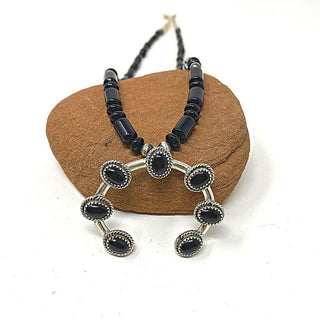 Onyx Bead Naja Necklace Pendants/Necklaces - Picayune Cellars & Mercantile